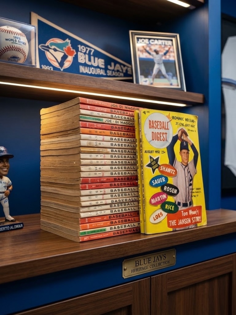VINTAGE BASEBALL DIGESTS & MAGAZINES FROM 1952-73